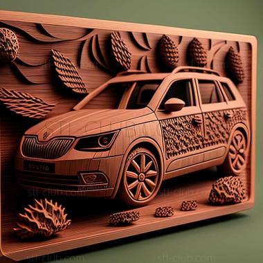 3D мадэль koda Fabia Combi (STL)